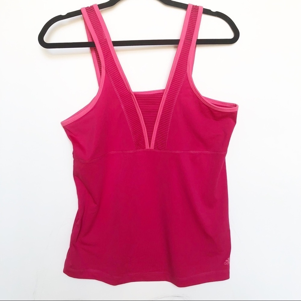 Adidas‎ Pink tank top climalite​​​​​